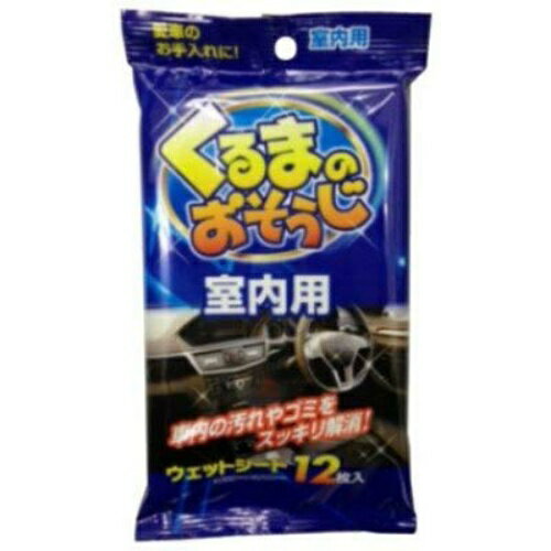 ペーパーテック くるまのおそうじ 室内用 12枚入り ウェットシートタイプ ( 4580131771308 )