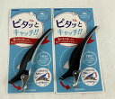 【×2個 メール便送料無料】SHO-BI イルカクリップ ブラック 二重構造 1個入 髪を止めるクリップ(4548387490213)