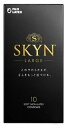【送料込】不二ラテックス SKYN ラージ 10個入 コンドーム スキン 避妊具 SKYN 出産計画(4902510180097)(4)