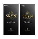 【×2個 配送おまかせ】不二ラテックス SKYN ラージ コンドーム スキン 避妊具 SKYN 出産計画(4902510180097)(4)