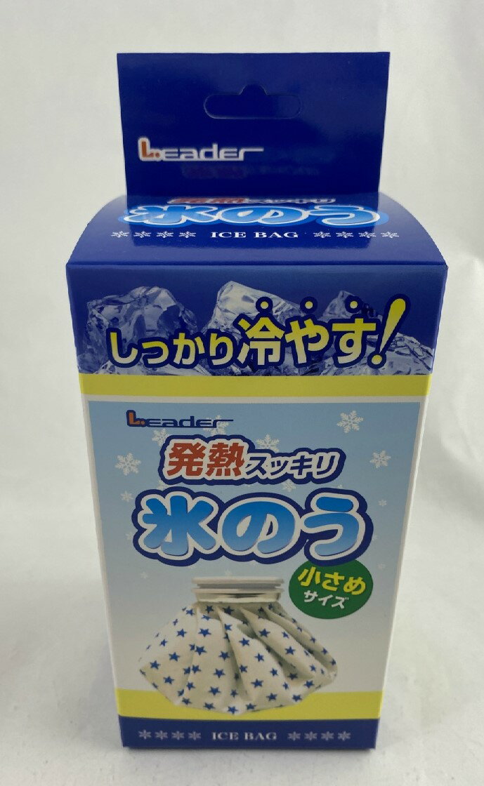 【ウィンターセール】日進医療器 リーダー 氷のう 小さめサイズ 歯痛・ねんざなどの冷却に(4955574826067)