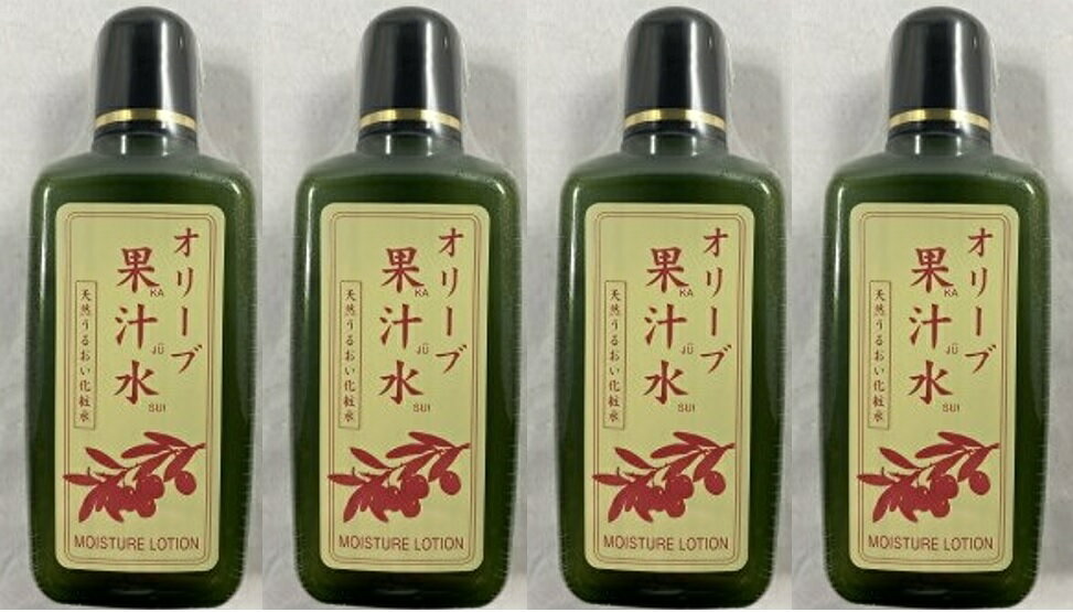 【 4本セット送料込】【日本オリーブ】オリーブ果汁水 180ml 4965363003982 