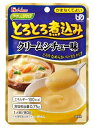 商品名：やさしくラクケア とろとろ煮込み クリームシチュー味内容量：80gJANコード：4902402851968発売元、製造元、輸入元又は販売元：ハウス食品商品番号：103-4902402851968◆商品説明・すりつぶした鶏肉と、野菜のうまみや乳製品のおいしさがとけこんだ、クリーミーなシチュー味のペーストです。【ユニバーサルデザインフード区分　かまなくてよい】広告文責：アットライフ株式会社TEL 050-3196-1510 ※商品パッケージは変更の場合あり。メーカー欠品または完売の際、キャンセルをお願いすることがあります。ご了承ください。