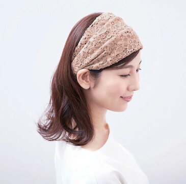 コジット お悩み隠し ボリュームレースバンド ピンク ヘアバンド ゴムタイプなので程よくフィット、浮き上がりを防ぐ滑り止めテープ付き 白髪・薄毛のお悩みをサッと隠せて華やかに 帽子 ヘアバンド 帽子 ゴム 薄毛 白髪 カバー 介護 高齢者 お年寄り4969133013126