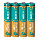 【送料込・まとめ買い×100個セット】FDK FUJITSU Long LifePLUS ロング ライフプラス アルカリ乾電池 LR03LP(4S) 単4形 4個パック(2)