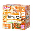 【送料込・まとめ買い×8個セット】和光堂 栄養マルシェ 和風 ハンバーグランチ 170g