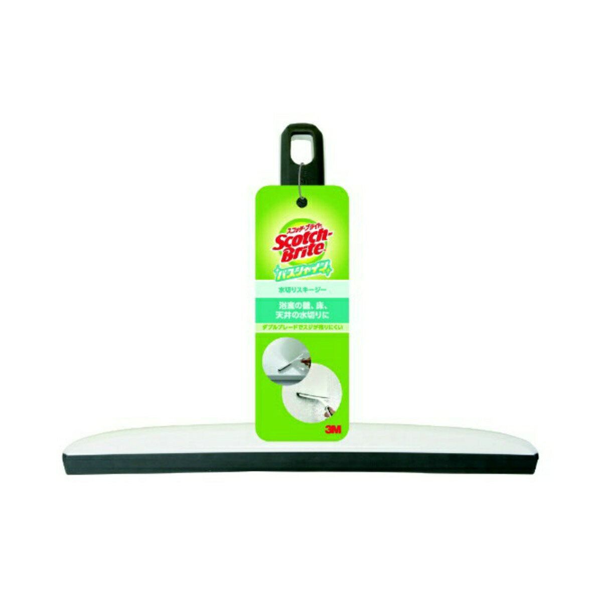 3M スコッチブライト バスシャイン お風呂掃除 スキージー スクイージー 水切りワイパー B-SQP