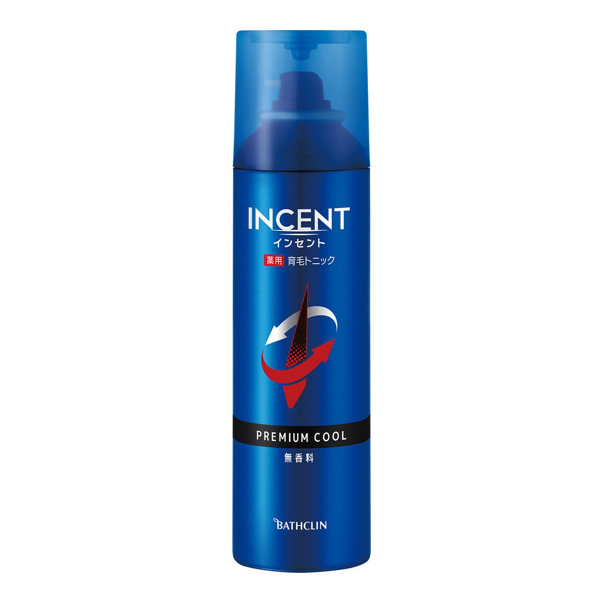 バスクリン INCENT インセント 薬用 育毛トニック 無香料 プレミアムクール 190g