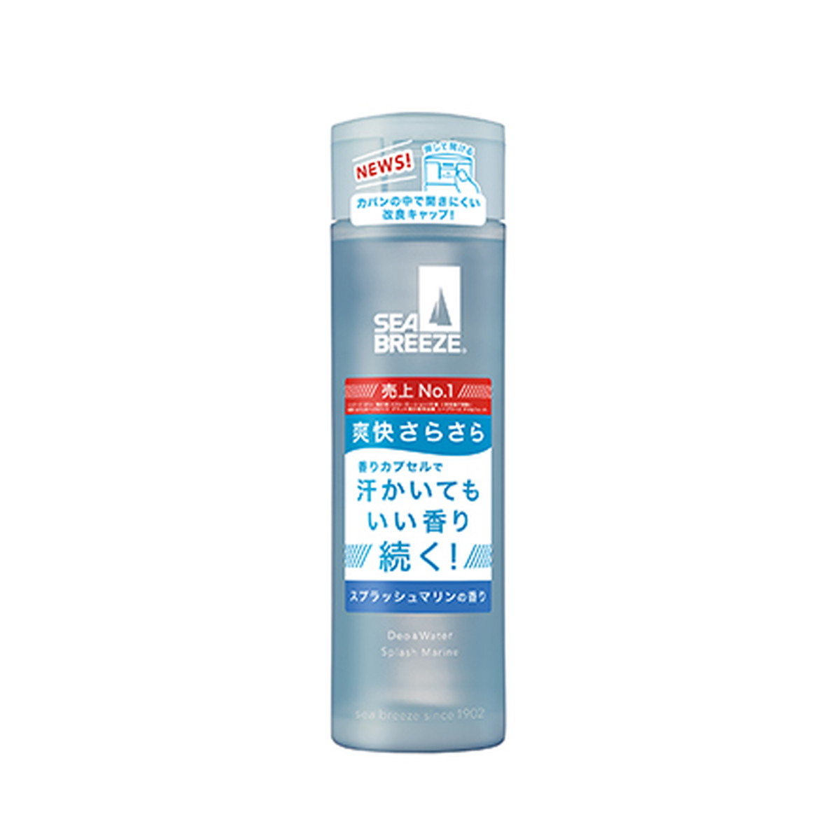 【送料込・まとめ買い×6個セット】ファイントゥデイ シーブリーズ デオ&ウォーター C スプラッシュマリンの香り 160ml