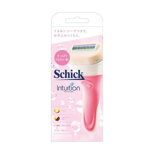 【送料込・まとめ買い×6個セット】Schick イントゥイション さっぱりうるおい肌 ホルダーに装着済み刃+替刃1コ 女性用カミソリ 【送料込・まとめ買い×6個セット】Schick イントゥイション さっぱりうるおい肌 ホルダーに装着済み刃+替刃1コ 女性用カミソリ