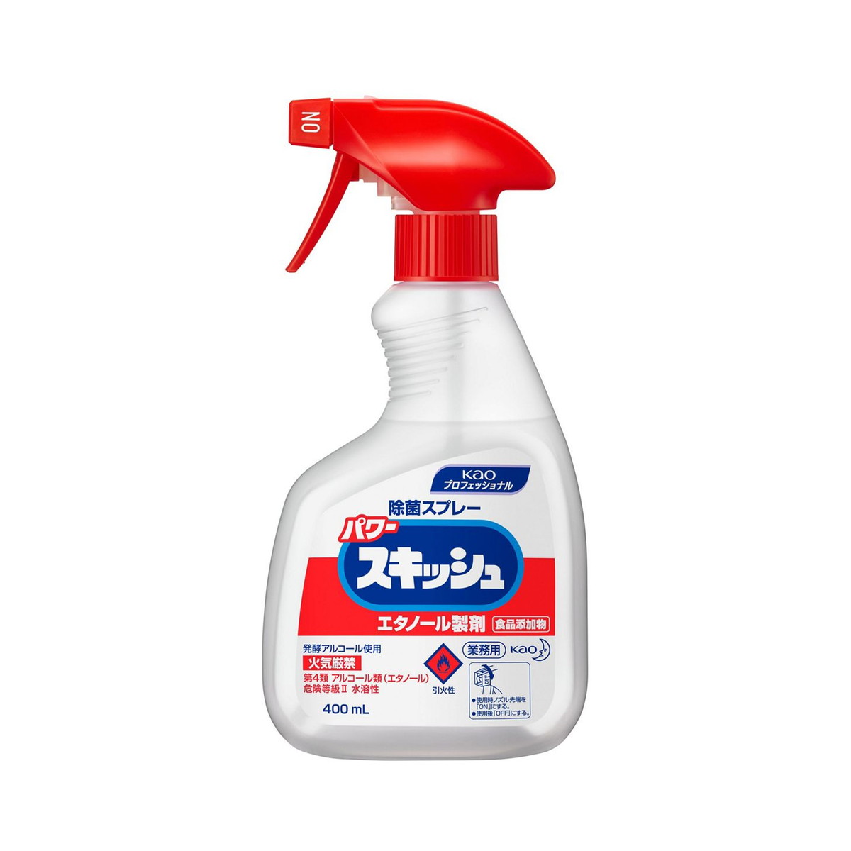 【送料込・まとめ買い×6個セット】花王プロフェッショナル 業務用 パワー スキッシュ 除菌スプレー 400..