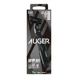 【送料込・まとめ買い×72個セット】貝印 AUGER コンボパック ホルダー+替刃6個付