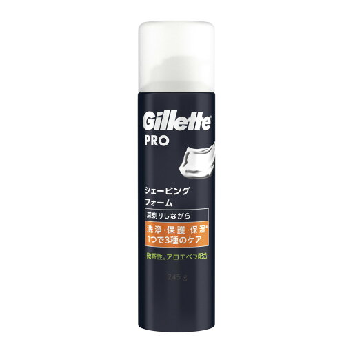 【送料込・まとめ買い×24個セット】P&G ジレット Gillette PRO シェービングフォーム 245g 【送料込・まとめ買い×24個セット】P&G ジレット Gillette PRO シェービングフォーム 245g