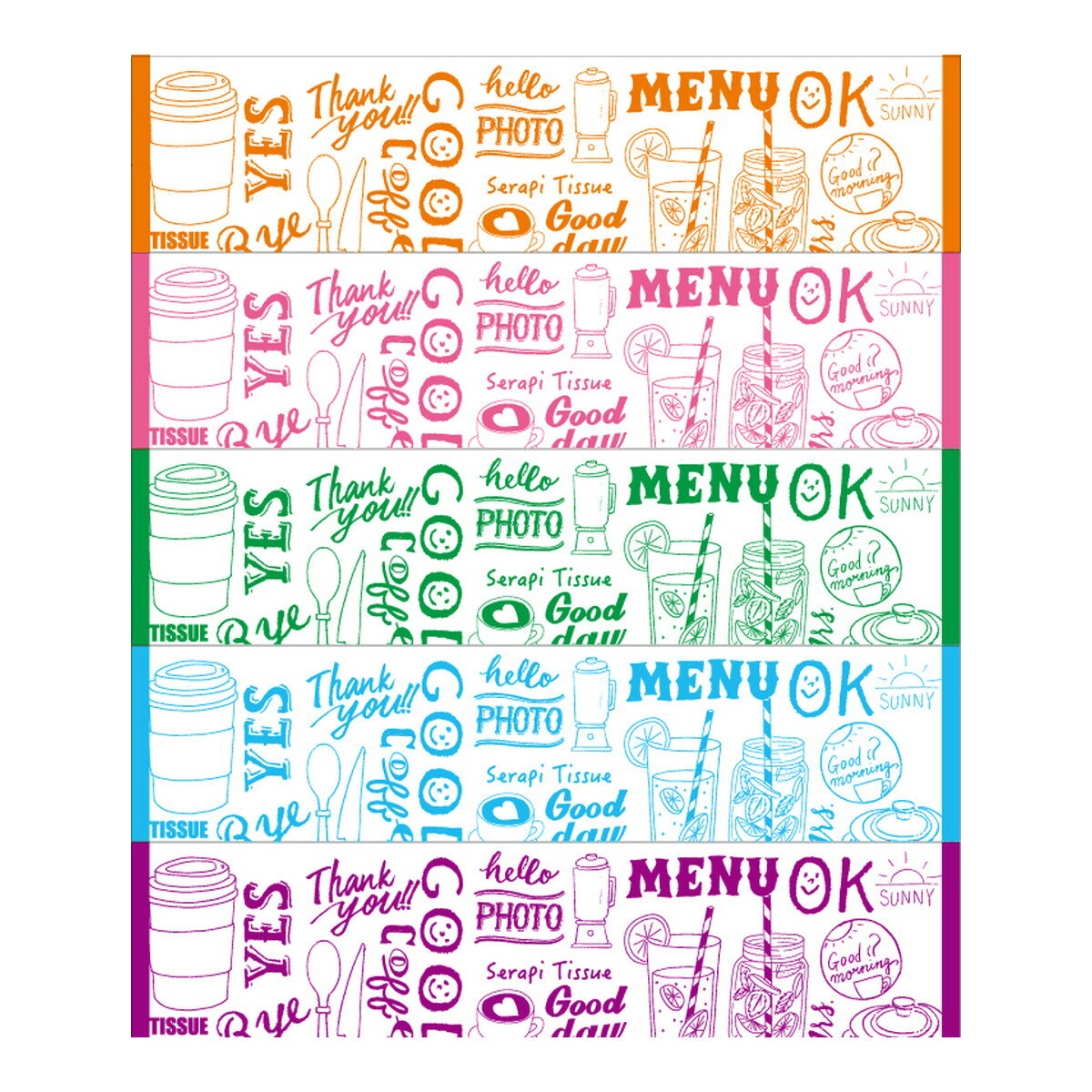 【送料込・まとめ買い×12個セット】カミ商事 エルモア セラピ ティシュー 150組×5個 ティッシュペーパー