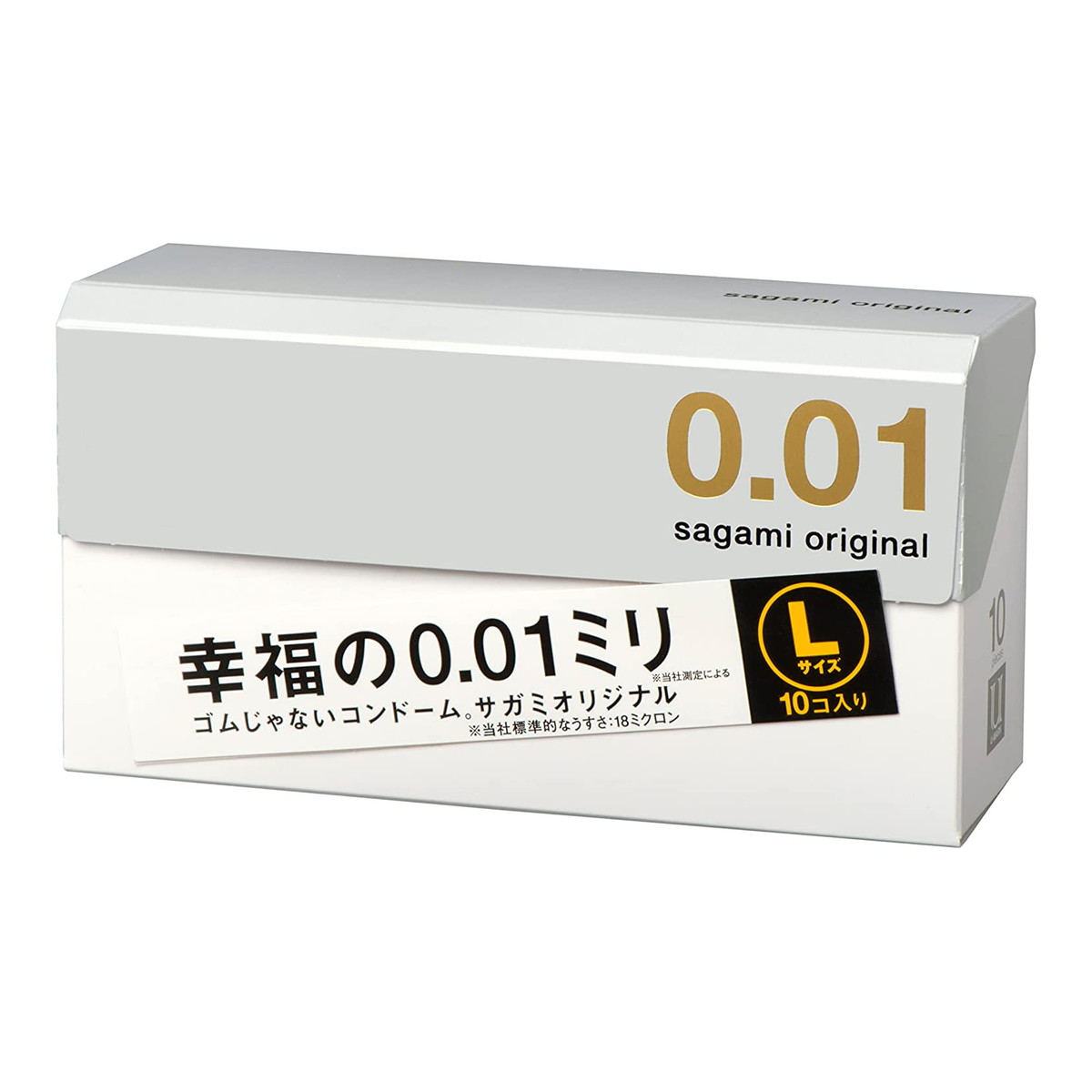 【送料込・まとめ買い×6個セット】サガミ オリジナル 0.01 Lサイズ 10コ入 コンドーム