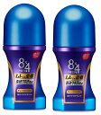 【×2本セット送料込】花王 8x4メン 濃厚ロールオン ディープシトラス 60mL 医薬部外品 制汗デオドラント　ロールオンタイプ 制汗デオドラント 男性用 メンズコスメ 脇汗防止 ワキ汗 (4901301391889 )