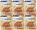 【×6袋セットメール便送料込】アサヒ バランス献立 京風五目豆 100g
