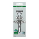 【送料込】 シック・ジャパン Schick シック クアトロ4チタニウム ホルダー 刃付き+替刃1コ 1個