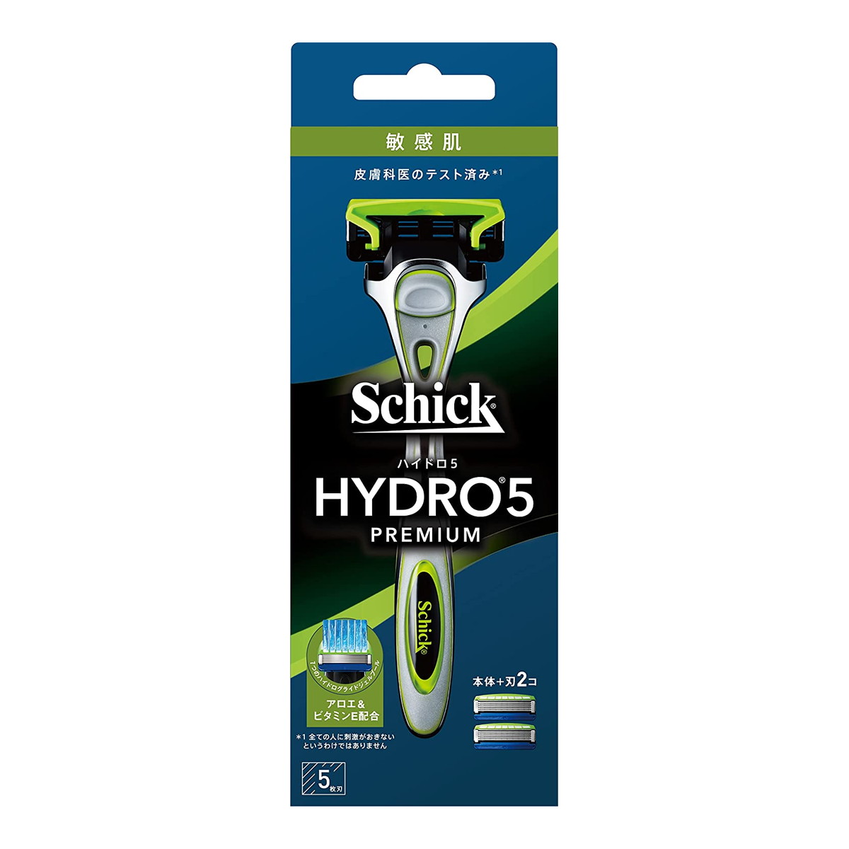 【送料込・まとめ買い×6個セット】シック・ジャパン schick シック ハイドロ5 プレミアム 敏感肌 ホルダー(刃付き+替刃1コ) カミソリ