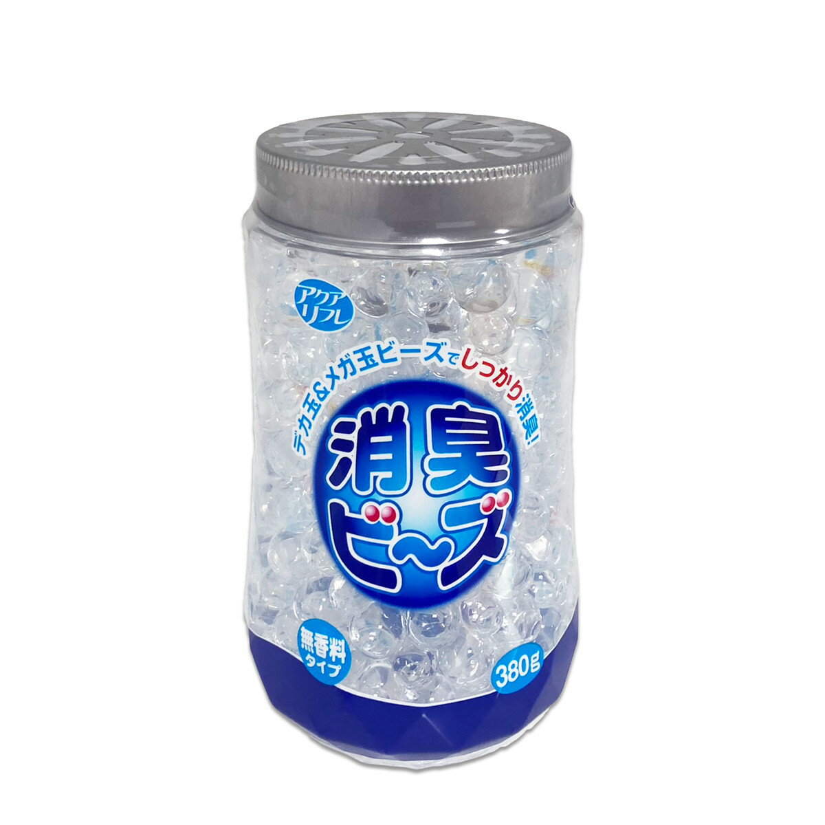 【送料込・まとめ買い×20個セット】ライオンケミカル アクアリフレ 消臭ビーズ 本体 無香料タイプ 380g