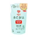 【送料込・まとめ買い×6個セット】サラヤ SARAYA アラウ 洗たく用 無添加せっけん ゼラニウム 詰替用 1L