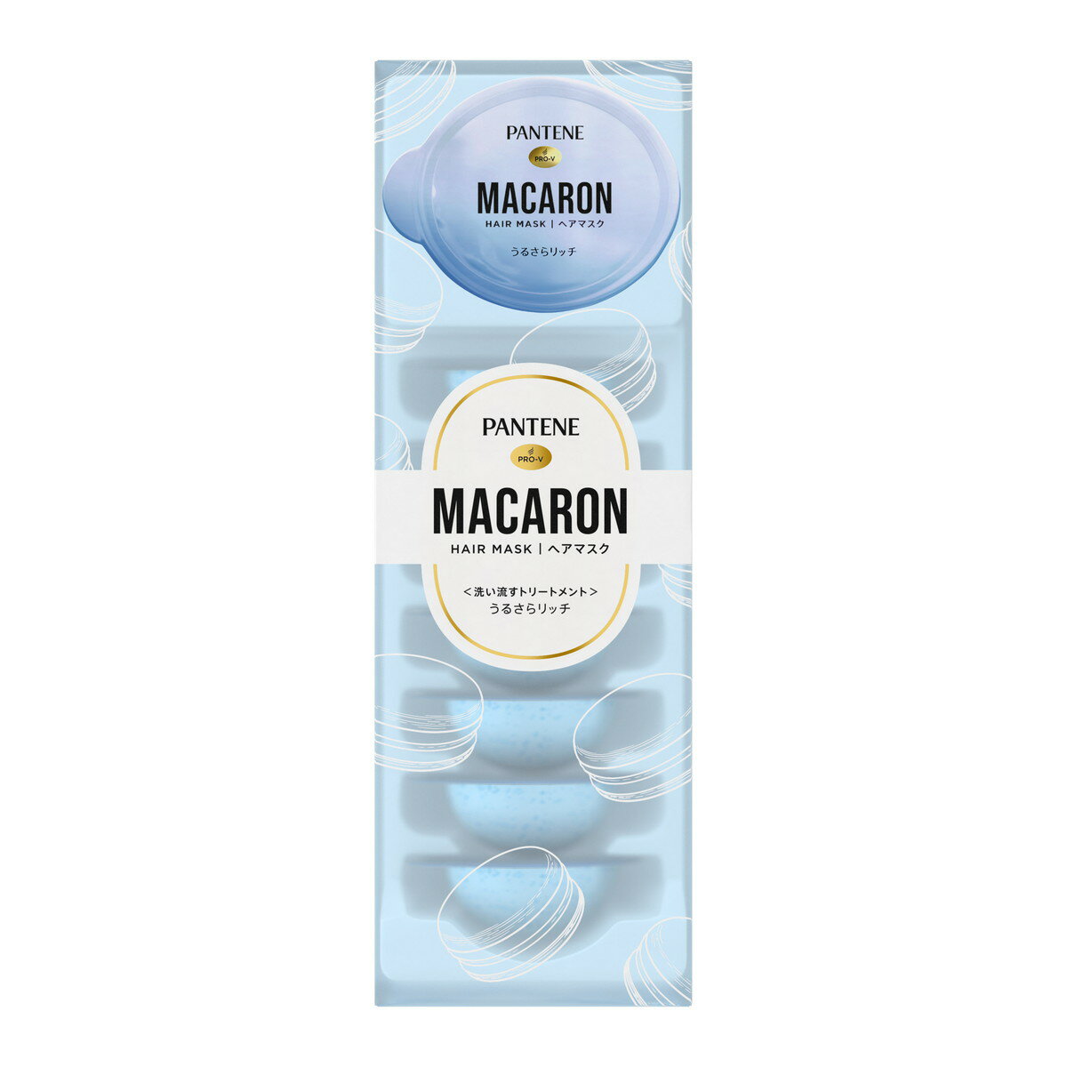 P&G パンテーン マカロンヘアマスク うるさらリッチ 12ML×8