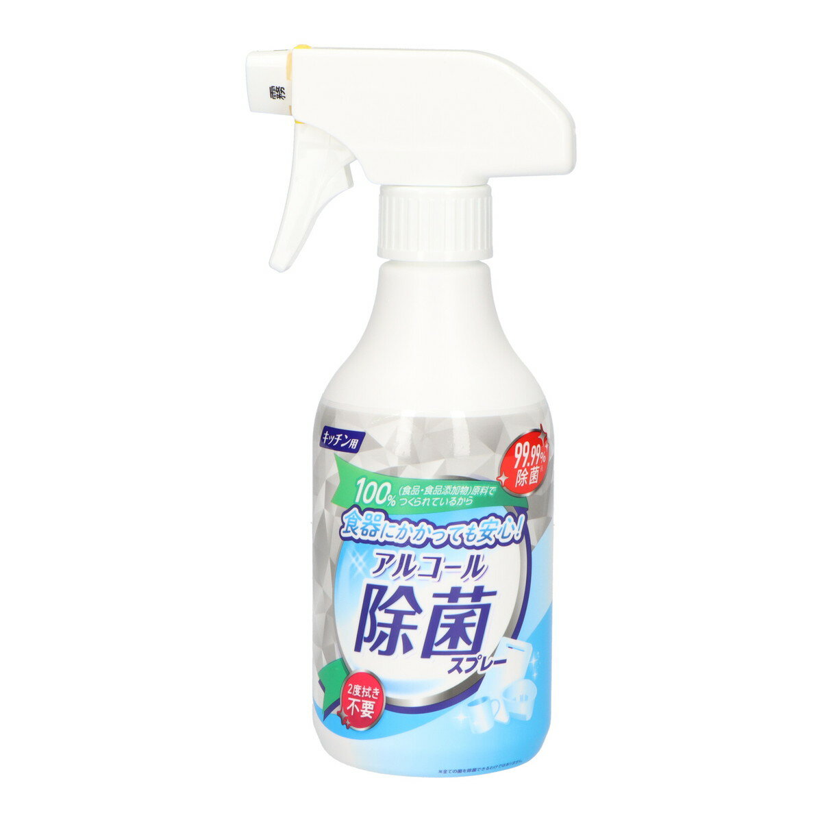 【送料込・まとめ買い×15個セット】ミツエイ キッチン用 アルコール除菌スプレー 本体 400mL