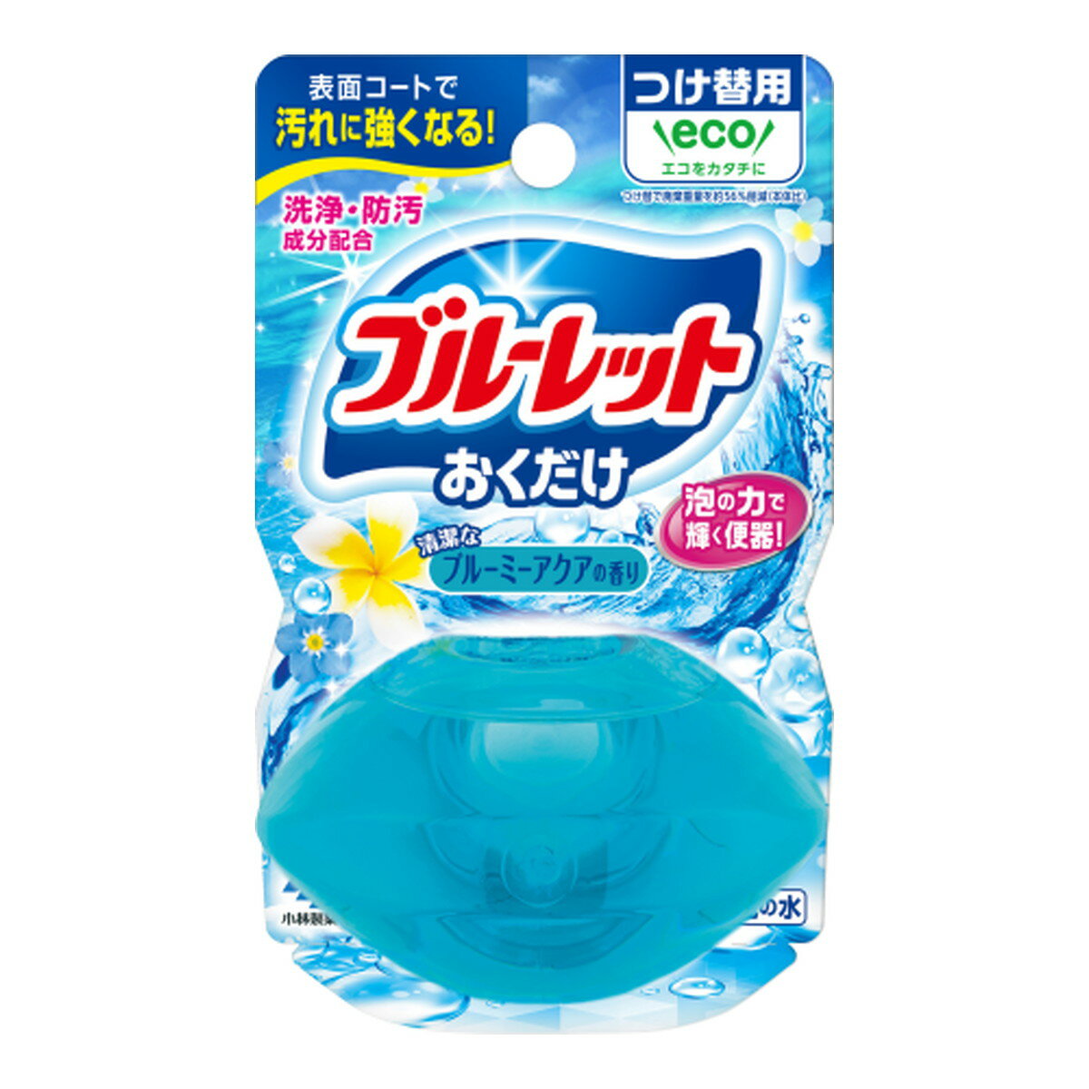 【送料込・まとめ買い×48個セット】小林製薬 液体ブルーレット おくだけ つけ替用 ブルーミーアクアの香り 70ml