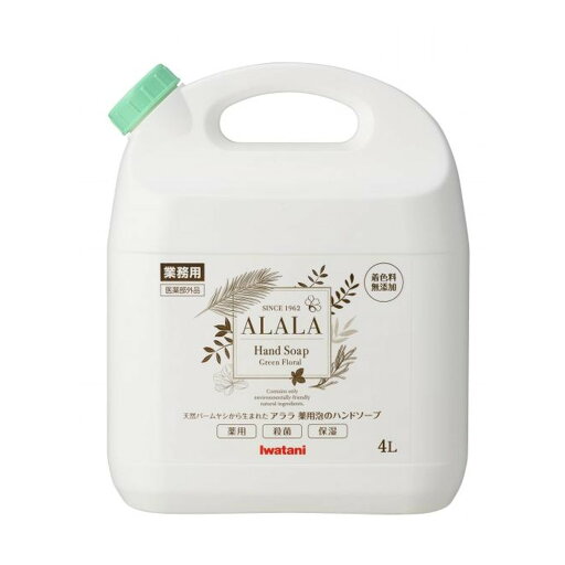 【送料込・まとめ買い×3個セット】岩谷産業 アララ 薬用 泡のハンドソープ 業務用 4L 医薬部外品 【送料込・まとめ買い×3個セット】岩谷産業 アララ 薬用 泡のハンドソープ 業務用 4L 医薬部外品