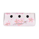【送料込・まとめ買い×8個セット】日本香堂 寝かせる線香皿 小 サクラ花柄