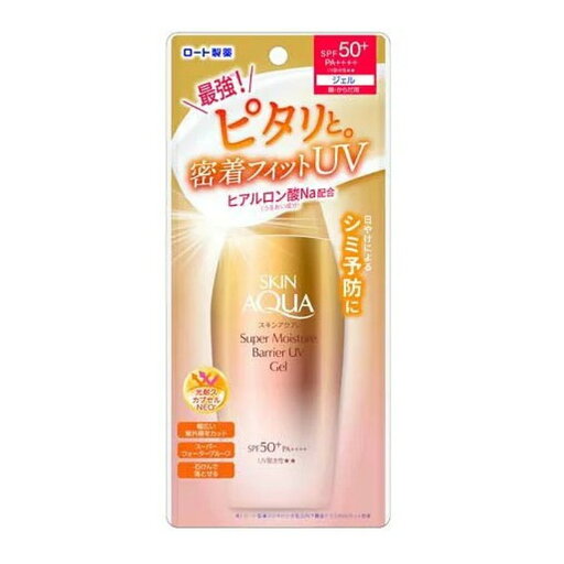 【送料込・まとめ買い×6個セット】ロート製薬 スキンアクア スーパーモイスチャー バリア UV ジェル 100g SPF50+/PA++++UV耐水性☆☆ 【送料込・まとめ買い×6個セット】ロート製薬 スキンアクア スーパーモイスチャー バリア UV ジェル 100g SPF50+/PA++++UV耐水性☆☆