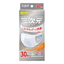 【送料込・まとめ買い×40個セット】興和 三次元マスク すこし大きめ Lサイズ ホワイト 30枚入(4)