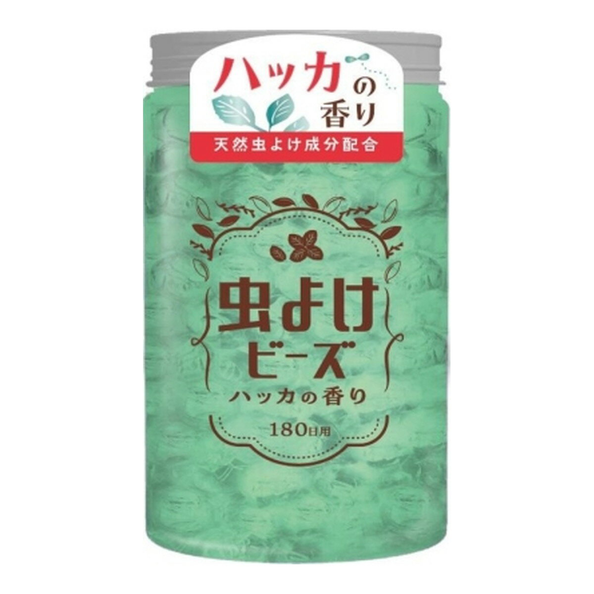 【送料込・まとめ買い×6個セット】ウエ・ルコ WELCO 虫よけビーズ 180日用 ハッカの香り 500g