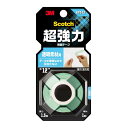 【×2個 配送おまかせ】3M スコッチ 超強力 両面テープ 透明素材用 12mm×1.5m