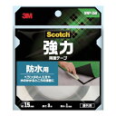 【送料込・まとめ買い×6個セット】3M スコッチ 強力 両面テープ 防水用 15mm×3m