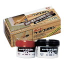 【送料込・まとめ買い×6個セット】コニシ ウッドエポキシ タモ白 90gセット