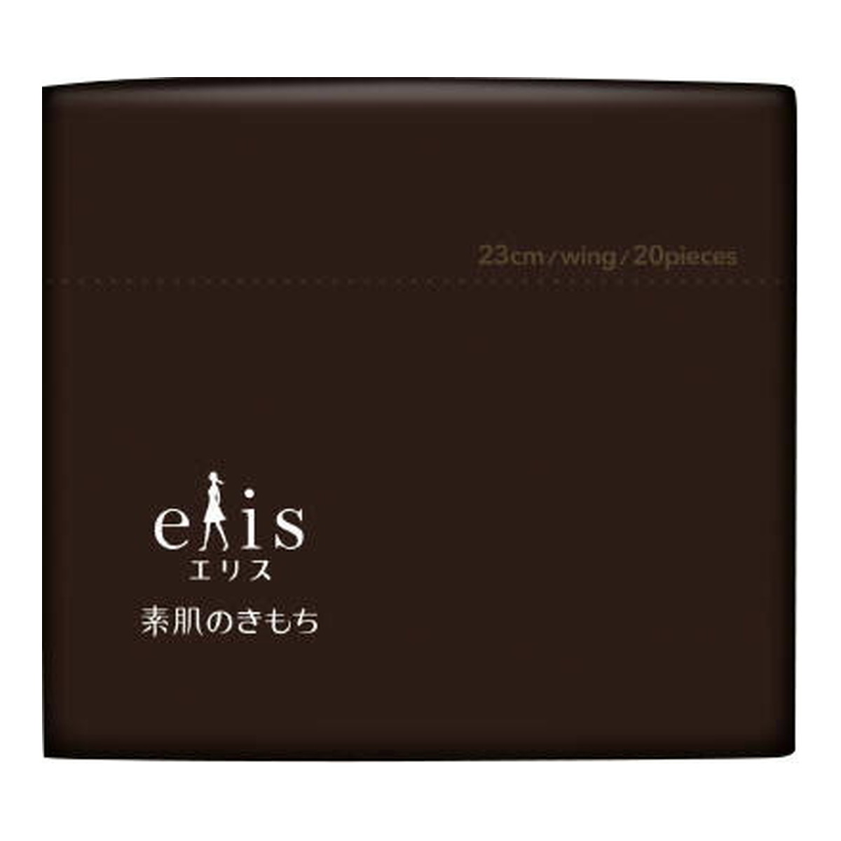 大王製紙 エリエール エリス 素肌のきもち 超スリム シンプルデザイン 多い昼用 羽つき 20枚入 生理用..