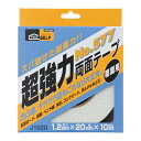 【送料込・まとめ買い×36個セット】ニトムズ 超強力 両面テープ 粗面用 20mm×10m