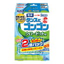 【送料込・まとめ買い×4個セット】大日本除虫菊 キンチョー タンスに ゴンゴン クローゼット用 無臭タイプ 3個入×2個パック
