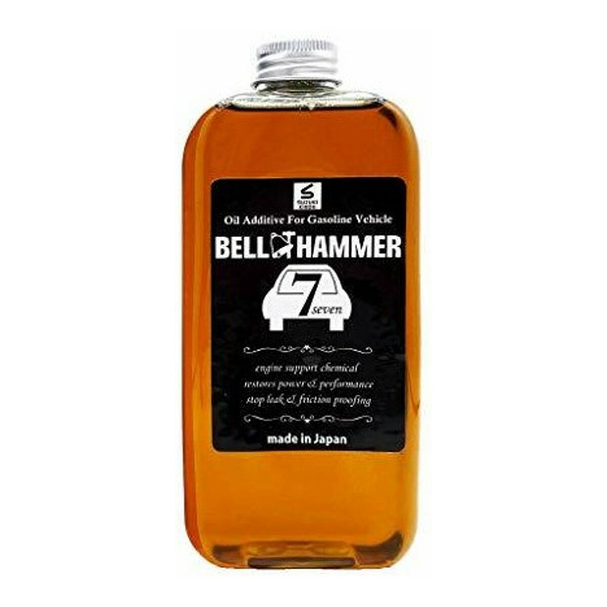 【×2個 配送おまかせ】スズキ機工 ベルハンマー ガソリン車用 エンジンオイル添加剤 ベルハンマーセブ..