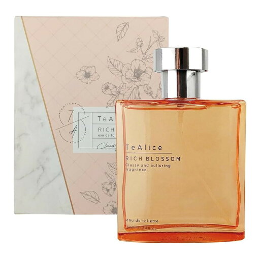 【配送おまかせ】コスメステーション ティアリス TeAlice TA002 オードトワレ リッチブロッサム 100mL 1個 【配送おまかせ】コスメステーション ティアリス TeAlice TA002 オードトワレ リッチブロッサム 100mL 1個