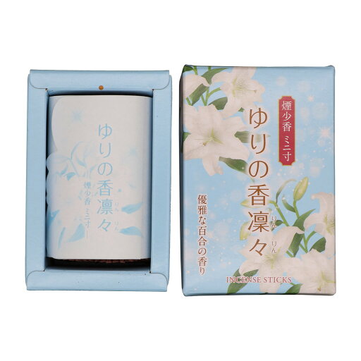 【送料込・まとめ買い×6個セット】マルエス ゆりの香凛々 煙少香 ミニ寸 70g 線香 【送料込・まとめ買い×6個セット】マルエス ゆりの香凛々 煙少香 ミニ寸 70g 線香