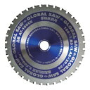 【送料込・まとめ買い×8個セット】モトユキ グローバルソー 鉄鋼解体用チップソー 180mm AT-180EX