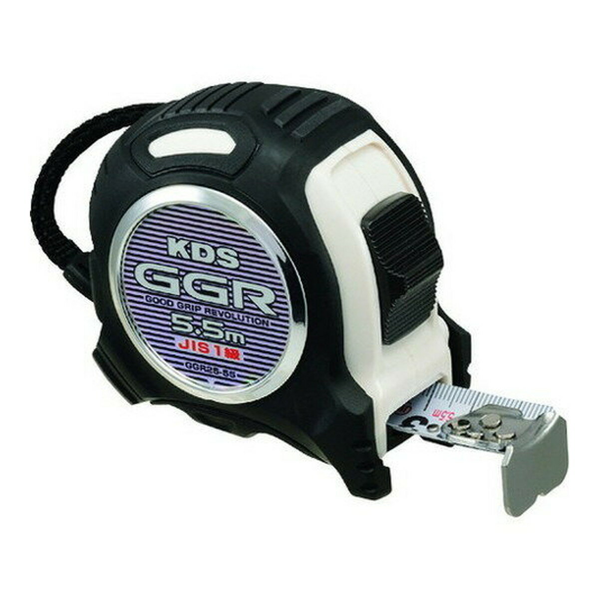 【送料込・まとめ買い×4個セット】ムラテックKDS GGR 25巾 5.5m 厚爪 メートル目盛 メジャー