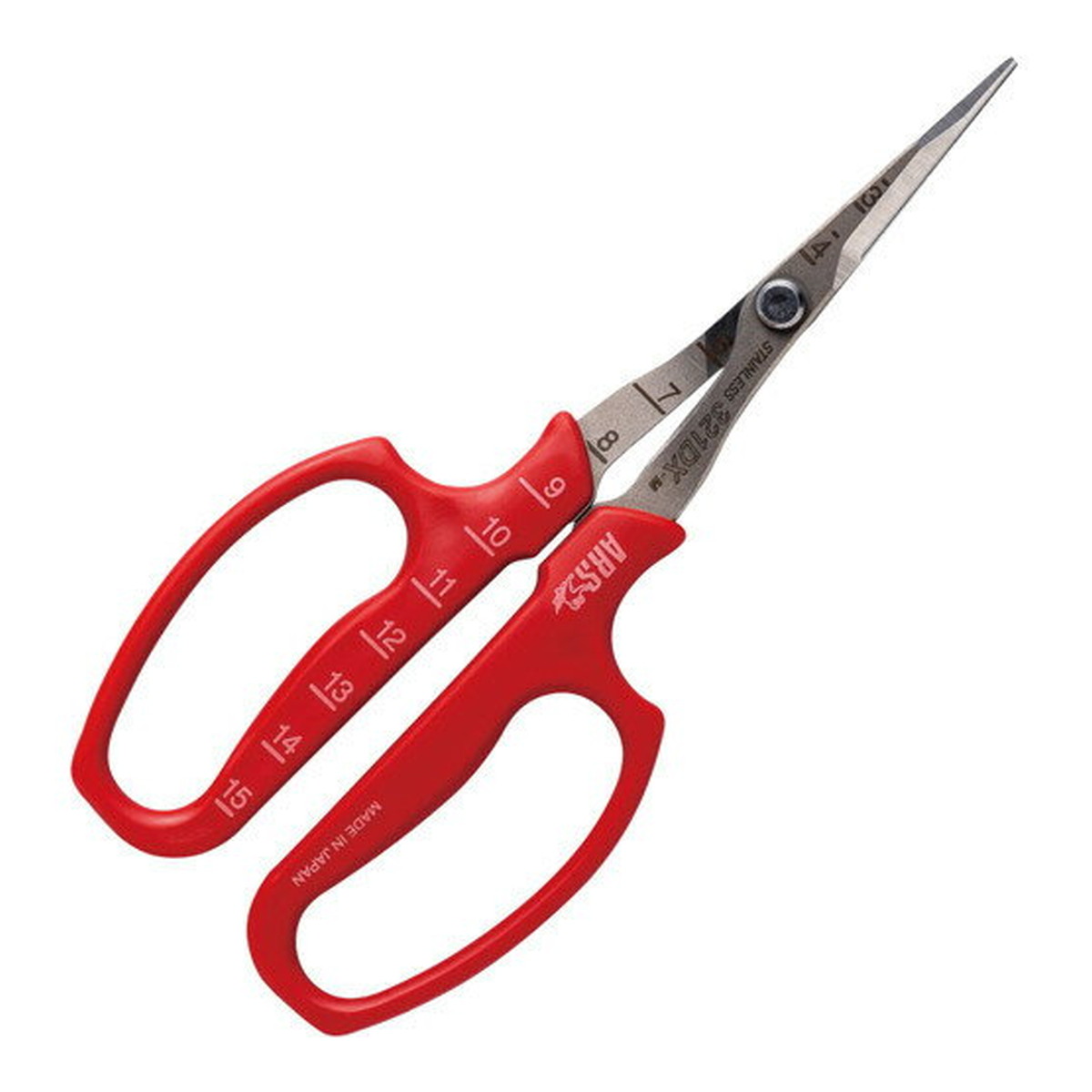 【送料込・まとめ買い×50個セット】アルスコーポレーション ぶどう 摘粒 ハサミ ソリ刃 BP 321DX-M-BP