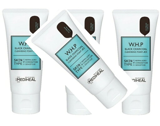 【×4本セット送料込】メディヒール MEDIHEAL W.H.P ブラックチャコール クレンジングフォーム JEX 80g 【×4本セット送料込】メディヒール MEDIHEAL W.H.P ブラックチャコール クレンジングフォーム JEX 80g