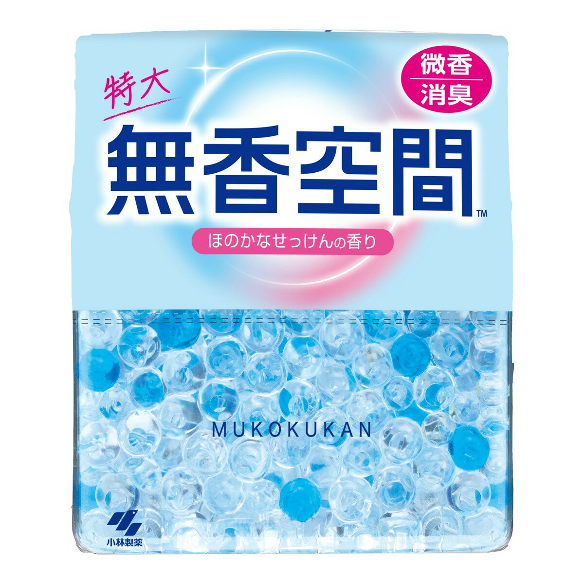 小林製薬 無香空間 特大 ほのかなせっけんの香り 本体 630g 消臭 芳香剤 微香(3)