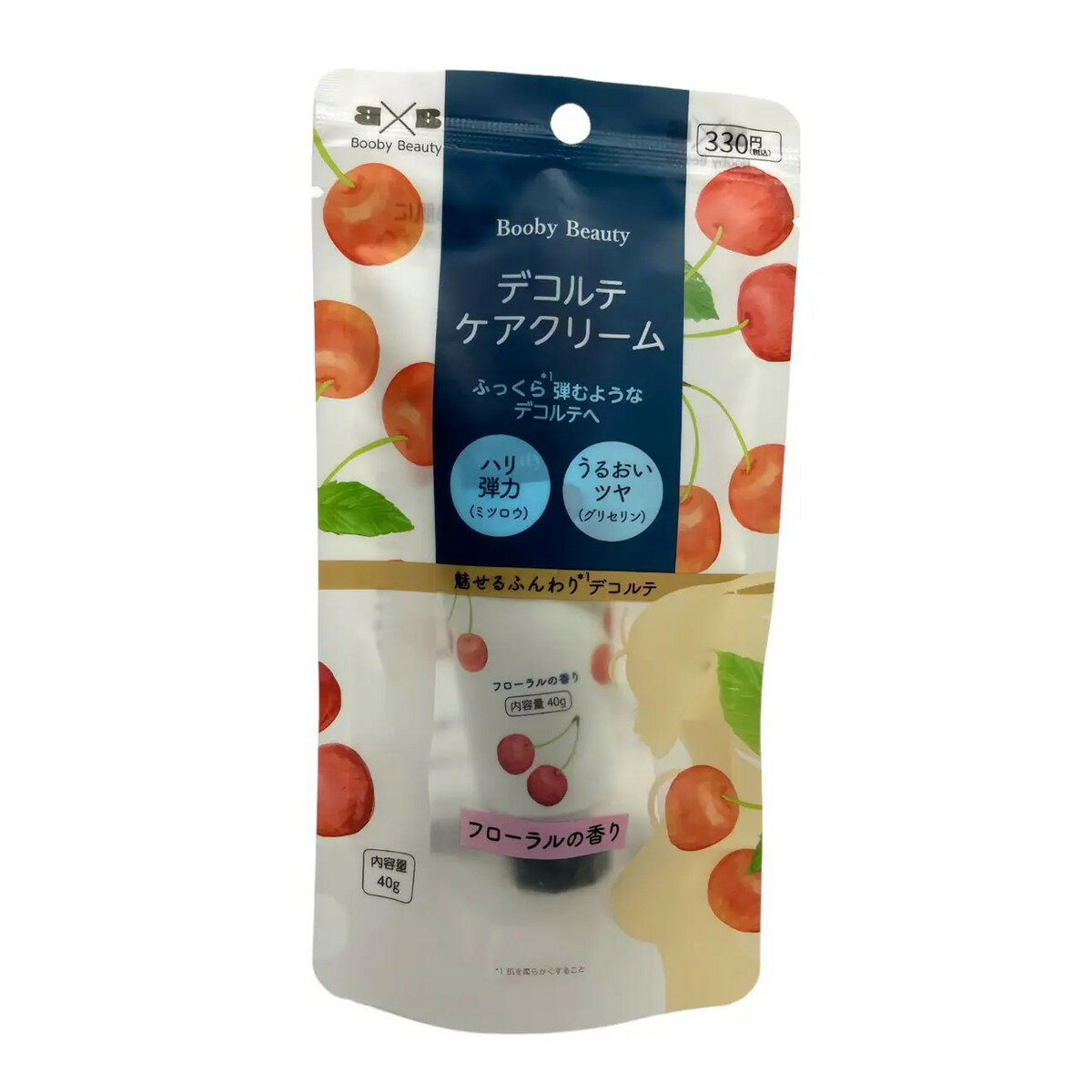 【送料込・まとめ買い×10個セット】錦尚金 NISHIKIN BOOBY BEAUTY デコルテケアクリーム 40g
