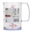 【送料込・まとめ買い×10個セット】貝印 KK どこでも注げる耐熱計量カップ 500mL