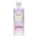 【送料込・まとめ買い×6個セット】ラックス LUX バスグロウ ストレートアンドシャイン シャンプー ポンプ 490g 本体 保水ケア美容